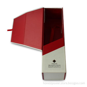 Wine Box, Made of Cardboard and Special Paper, OEM Orders are Welcome, Customized Logos are Accepted